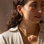 Pearl Cross Necklace