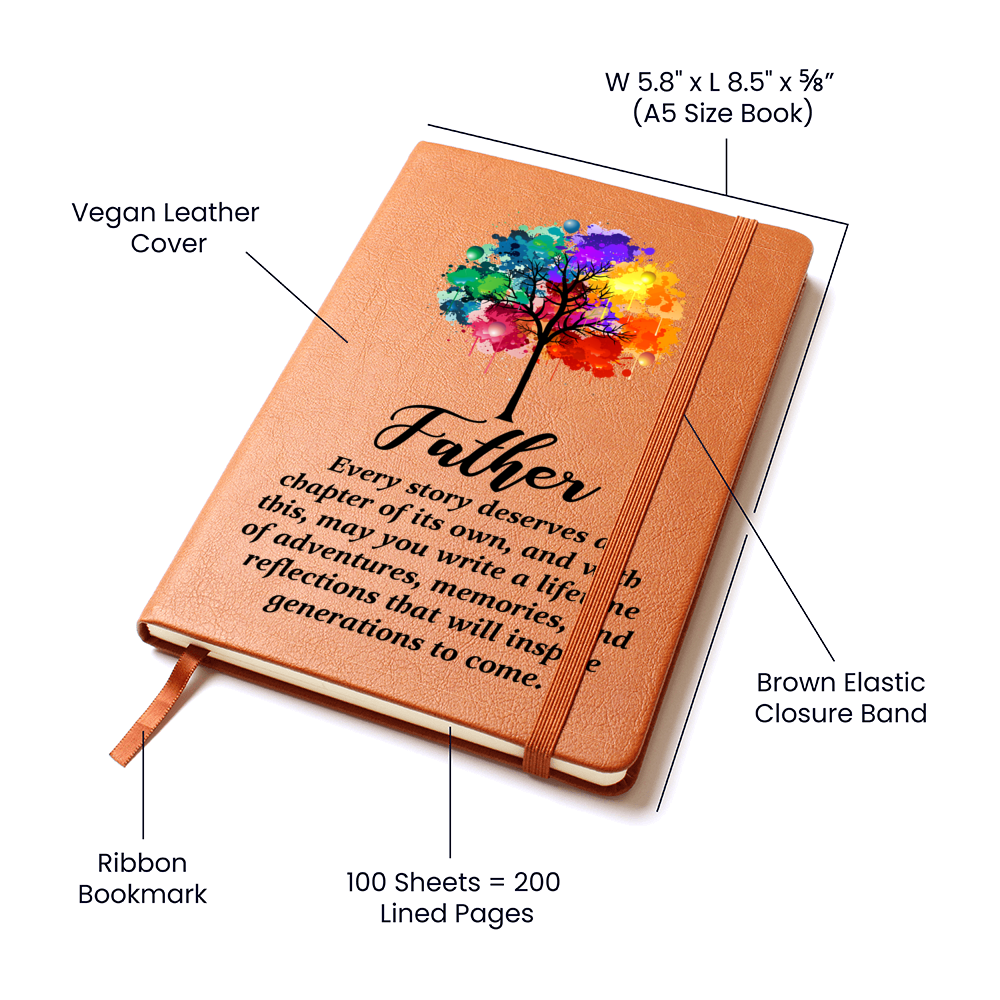 Father's Legacy Journal –  Tree of Life Notebook