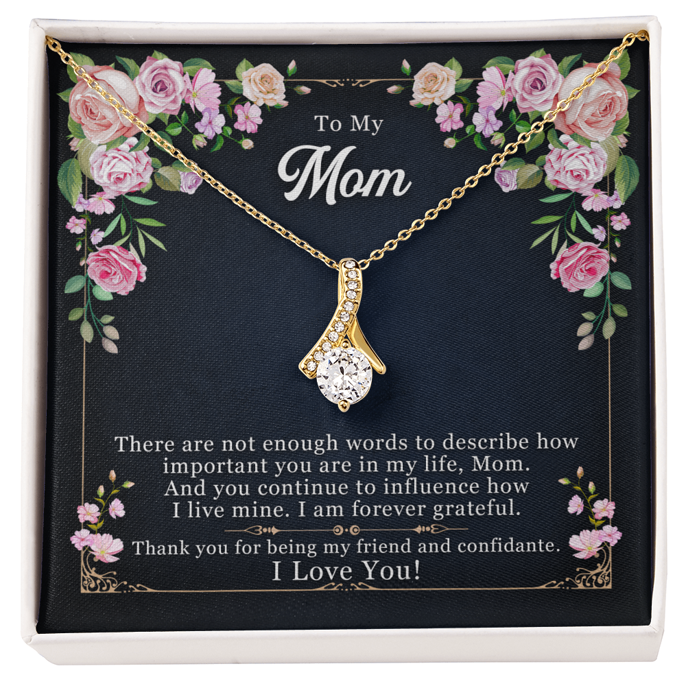 To my mom, thank you for being my friend