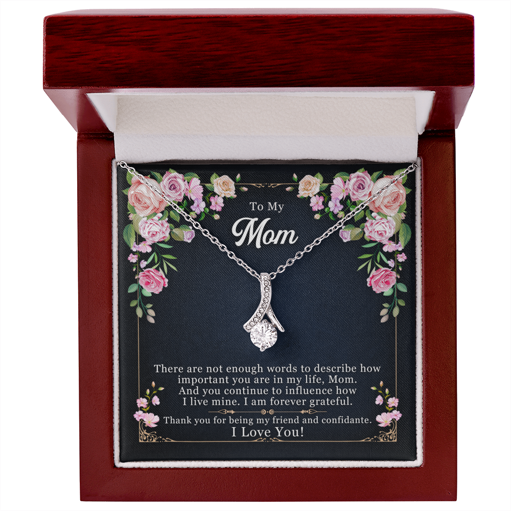 To my mom, thank you for being my friend