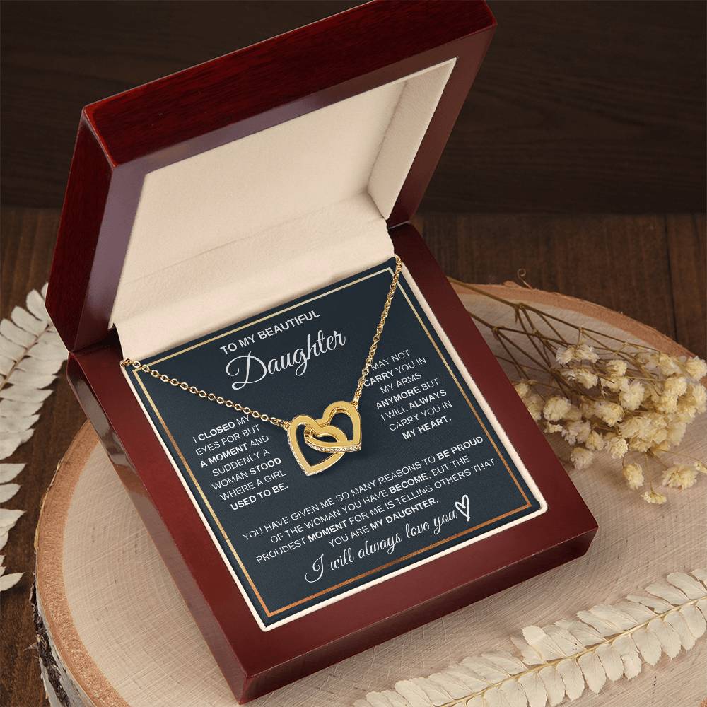 To my daughter, I will always carry you in my heart